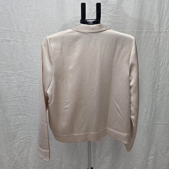 Calvin Klein pale gold blouse, classic fit, large size - Picture 2 of 9